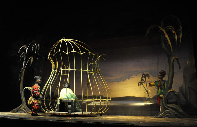 Zauberflöte, salzburger Marionettentheater, Regie Thomas Reichert