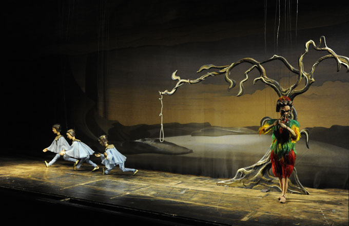 Zauberflöte, salzburger Marionettentheater, Regie Thomas Reichert